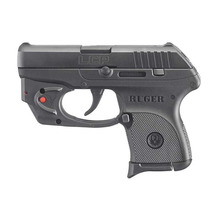 Ruger LCP Pistol w/ Viridian E-Series Red Laser Blued 380 Auto 2.75-img-0