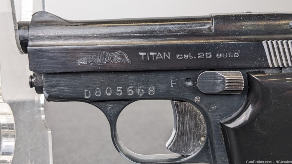 FIE-Made In Italy|Titan .25|.25ACP|2.5"Barrel|2-Mags|Good Condition-img-6