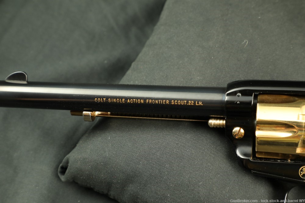 Colt Golden Spike Commemorative Frontier Scout .22 LR Revolver, 1969 C&R-img-20