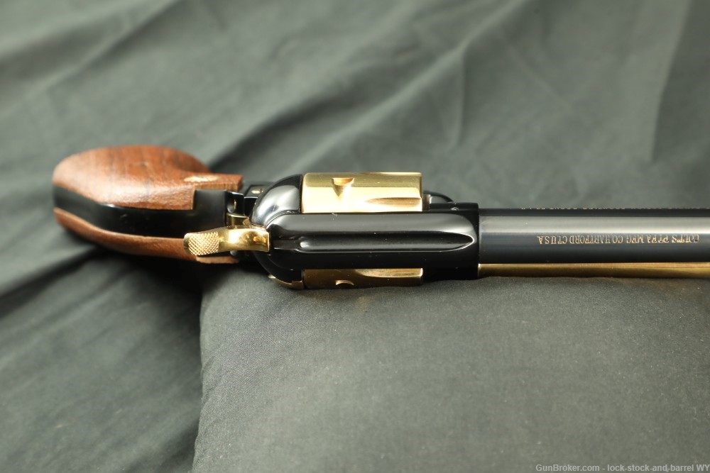 Colt Golden Spike Commemorative Frontier Scout .22 LR Revolver, 1969 C&R-img-9