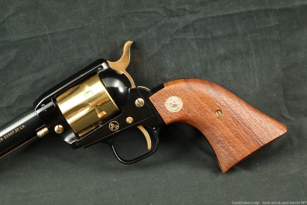 Colt Golden Spike Commemorative Frontier Scout .22 LR Revolver, 1969 C&R-img-8