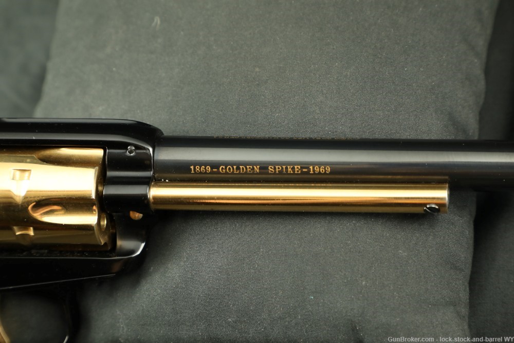 Colt Golden Spike Commemorative Frontier Scout .22 LR Revolver, 1969 C&R-img-18