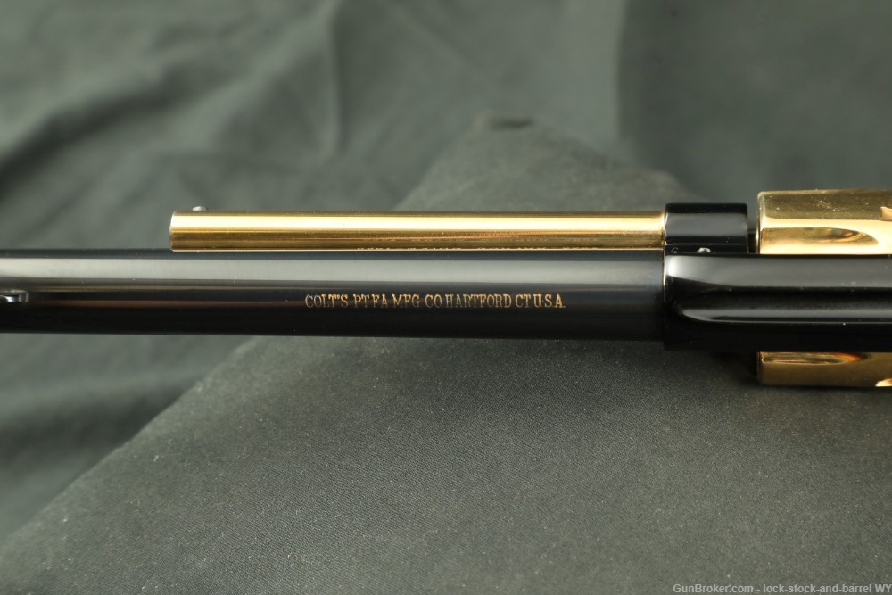 Colt Golden Spike Commemorative Frontier Scout .22 LR Revolver, 1969 C&R-img-19