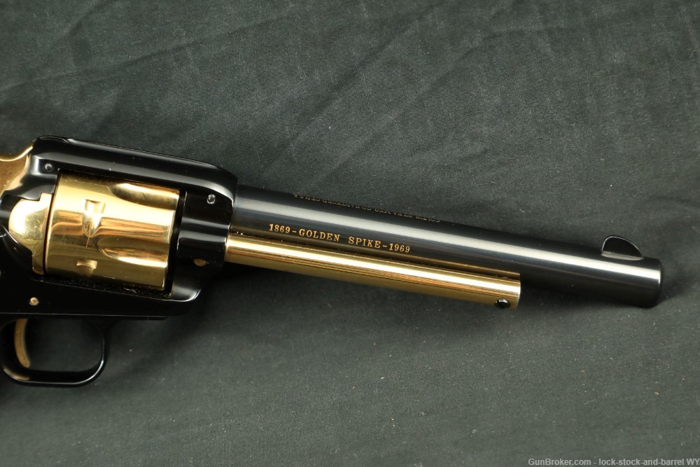 Colt Golden Spike Commemorative Frontier Scout .22 LR Revolver, 1969 C&R-img-5