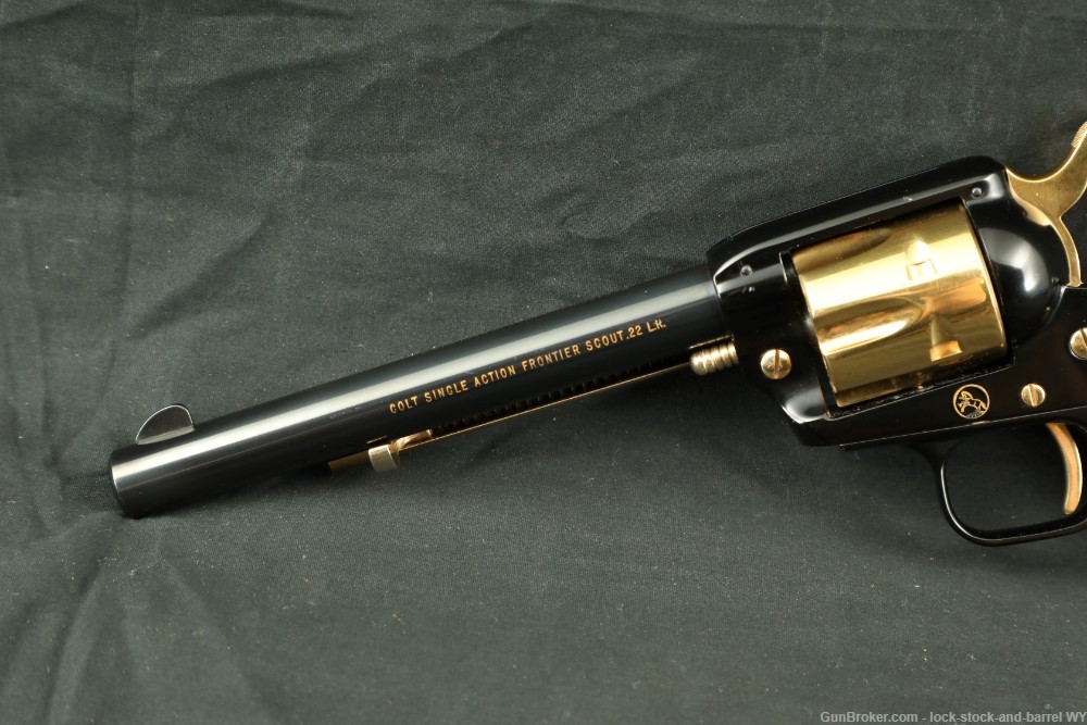 Colt Golden Spike Commemorative Frontier Scout .22 LR Revolver, 1969 C&R-img-7
