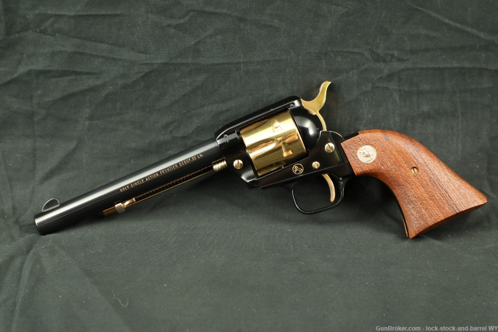 Colt Golden Spike Commemorative Frontier Scout .22 LR Revolver, 1969 C&R-img-6