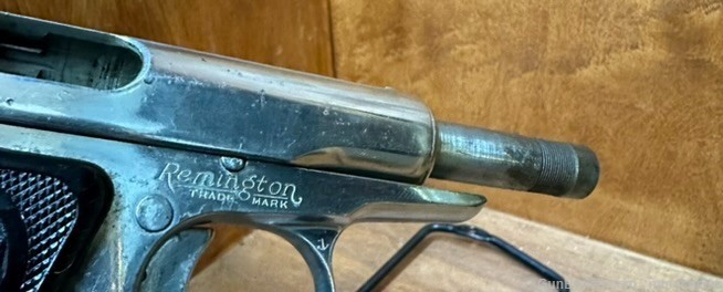 RARE 1921-1927 Remington UMC 51 R51 Type II Semi-Auto Pistol 380 ACP Chrome-img-10