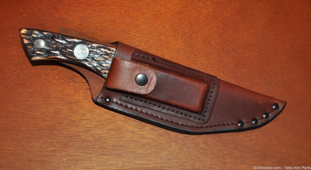 Remington R-6 USA Made Fixed Blade Skinner w/ Sheath-img-8