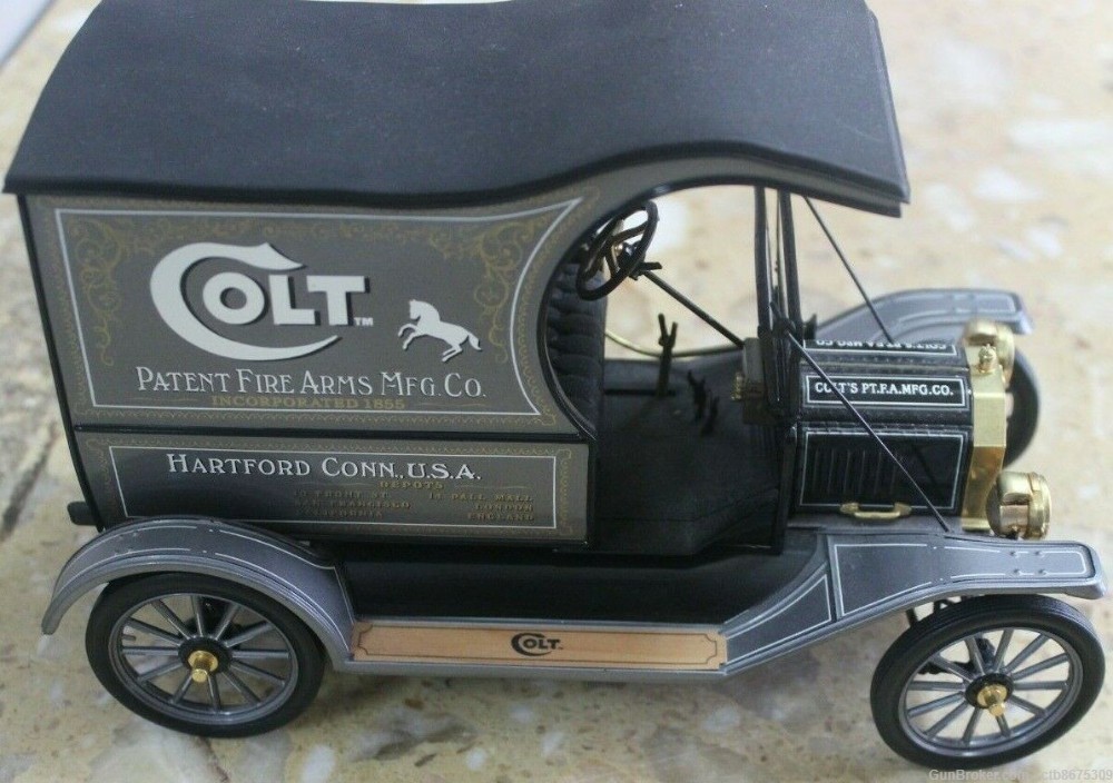 Colt Ford Model T Delivery Truck Franklin Mint 1913  #B11 YD 1-img-0