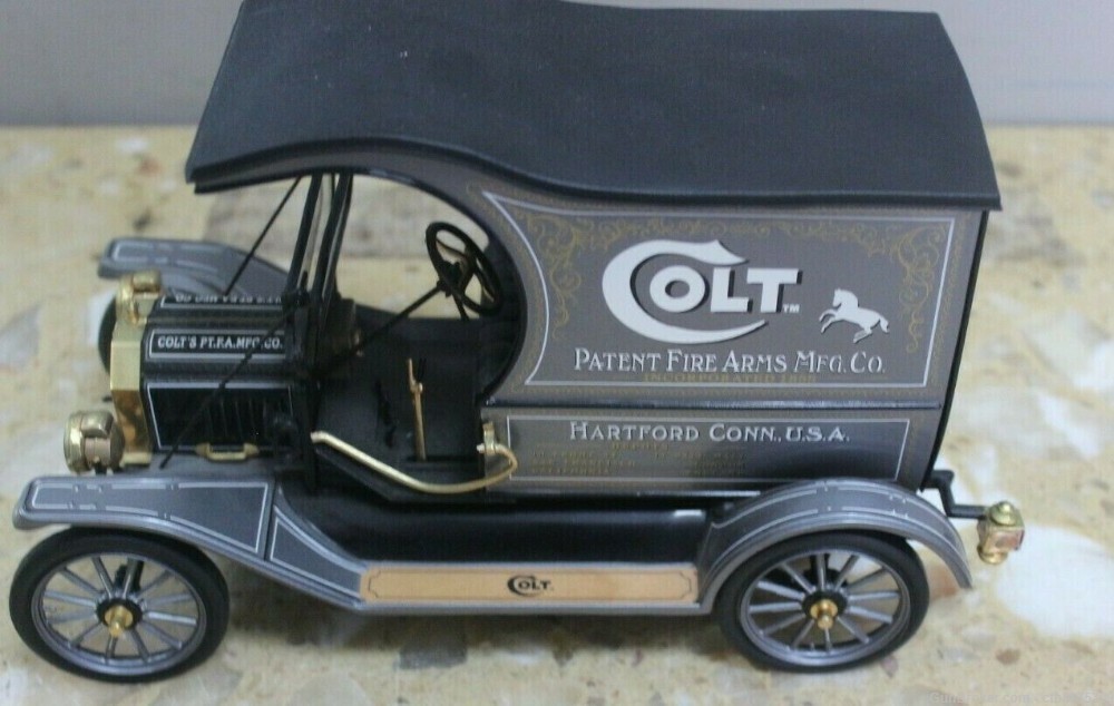 Colt Ford Model T Delivery Truck Franklin Mint 1913  #B11 YD 1-img-5