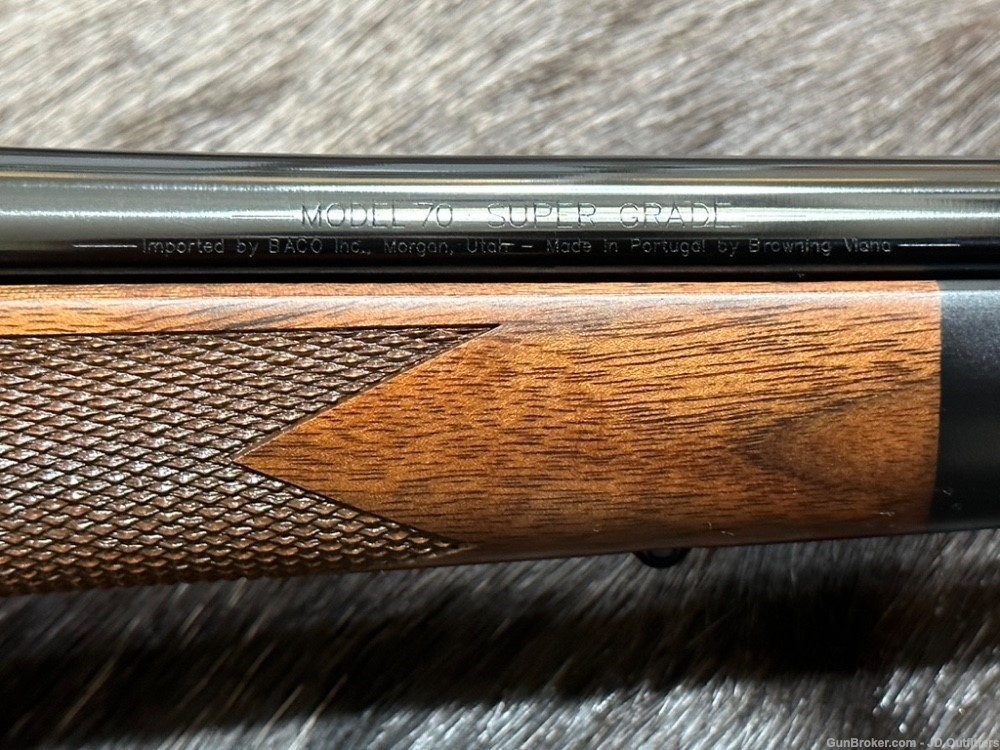 FREE SAFARI, NEW WINCHESTER MODEL 70 SUPER GRADE 6.8 WESTERN 24" GOOD WOOD-img-6