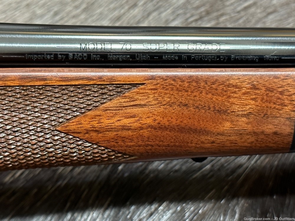 FREE SAFARI, NEW WINCHESTER MODEL 70 SUPER GRADE 6.8 WESTERN 24" GOOD WOOD-img-6