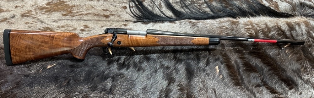 FREE SAFARI, NEW WINCHESTER MODEL 70 SUPER GRADE 6.8 WESTERN 24" GOOD WOOD-img-1