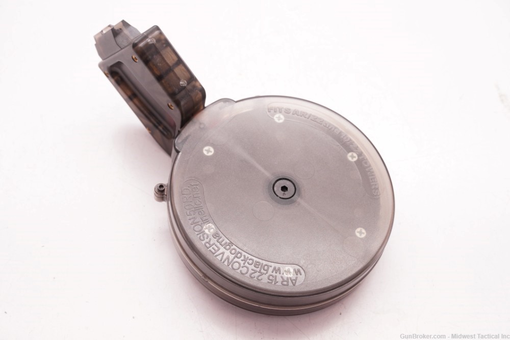 AR15 .22lr 50 round drum Black Dog Machine-img-0