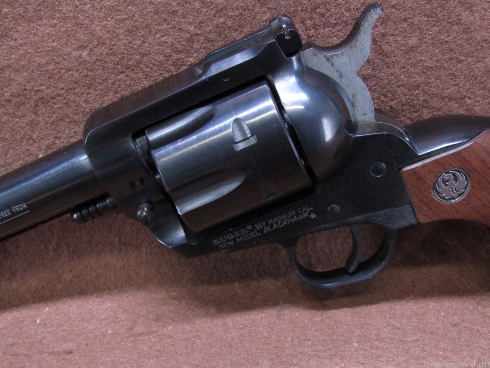 Ruger New Model Blackhawk 357 Mag 6 Shot Single Action Revolver Made 1983-img-10