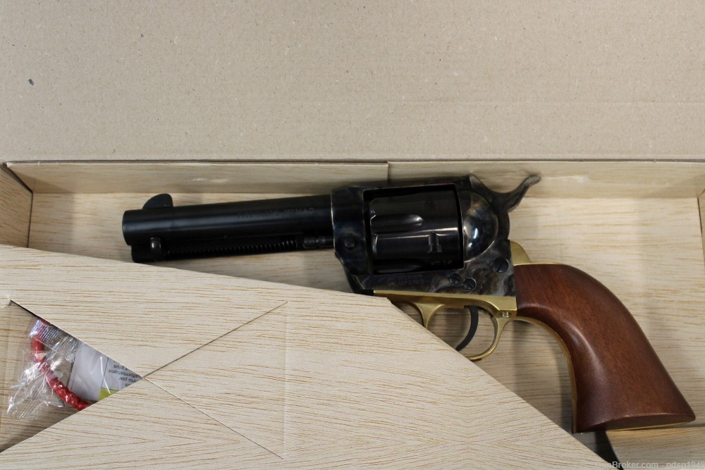 USED Cimarron Pietta 1873 Pistolero SAO Revolver .357 Mag 4.75" 6rd-img-8