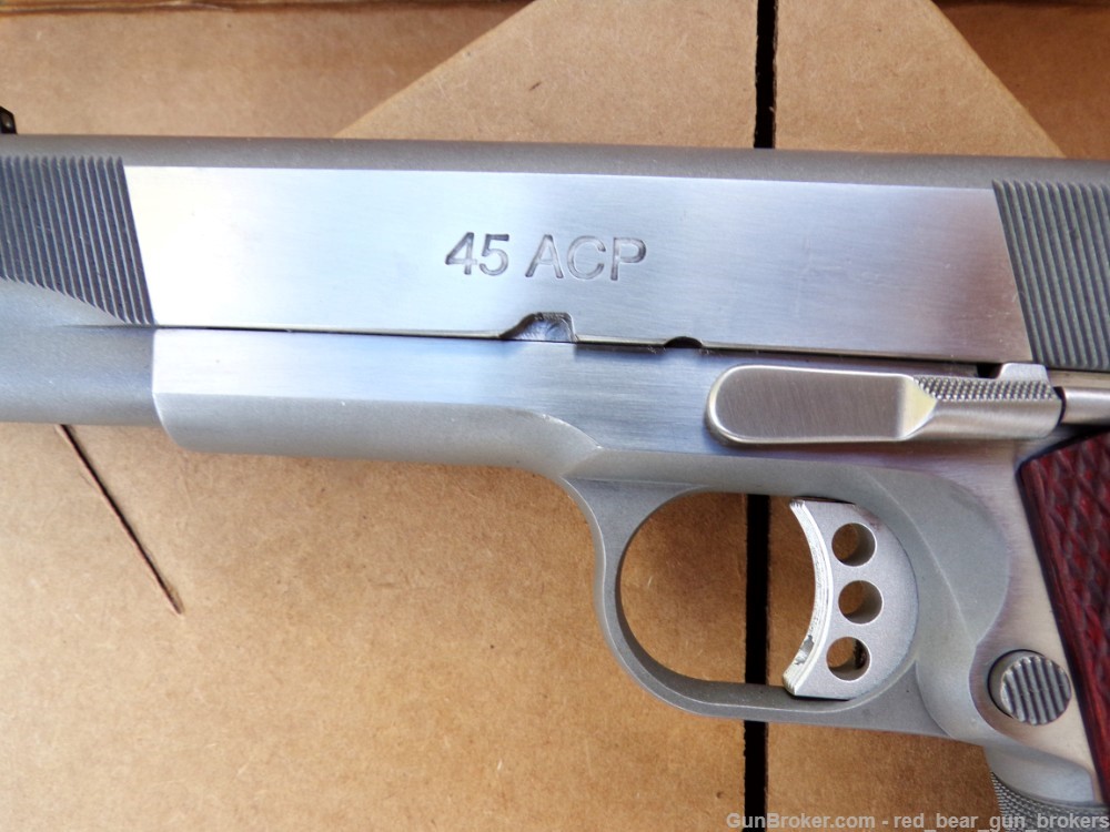 Les Baer Custom Carry / Stan Chen Customized 1911 .45 ACP Pistol – NICE!-img-2