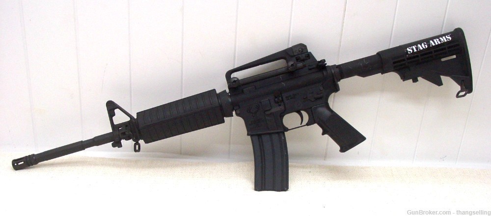 Stag Arms 5.56 x 45 NATO STAG-15 Rifle AR-15 M-16 5.56x45 .223 Rem-img-1