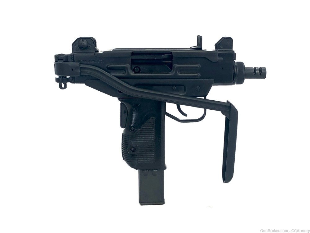 IMI Micro Uzi 9x19mm NATO Transferable Reg Bolt Submachine Gun / Pistol-img-6