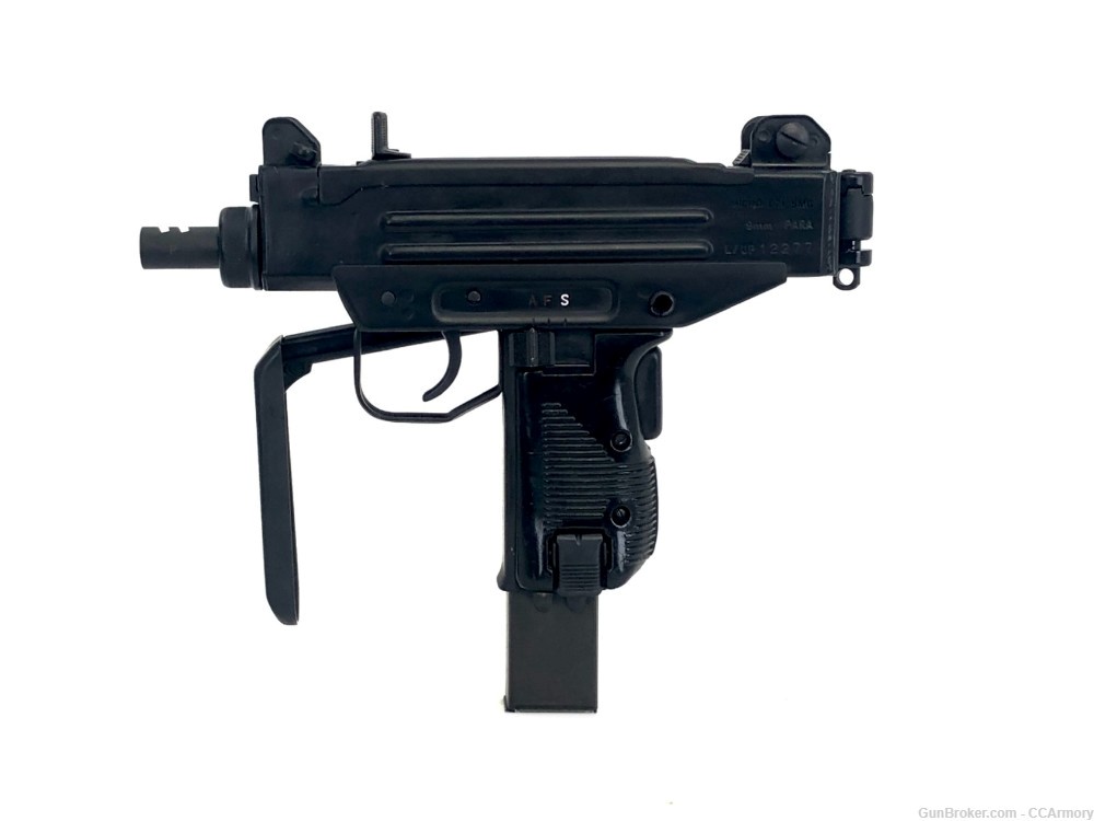 IMI Micro Uzi 9x19mm NATO Transferable Reg Bolt Submachine Gun / Pistol-img-7