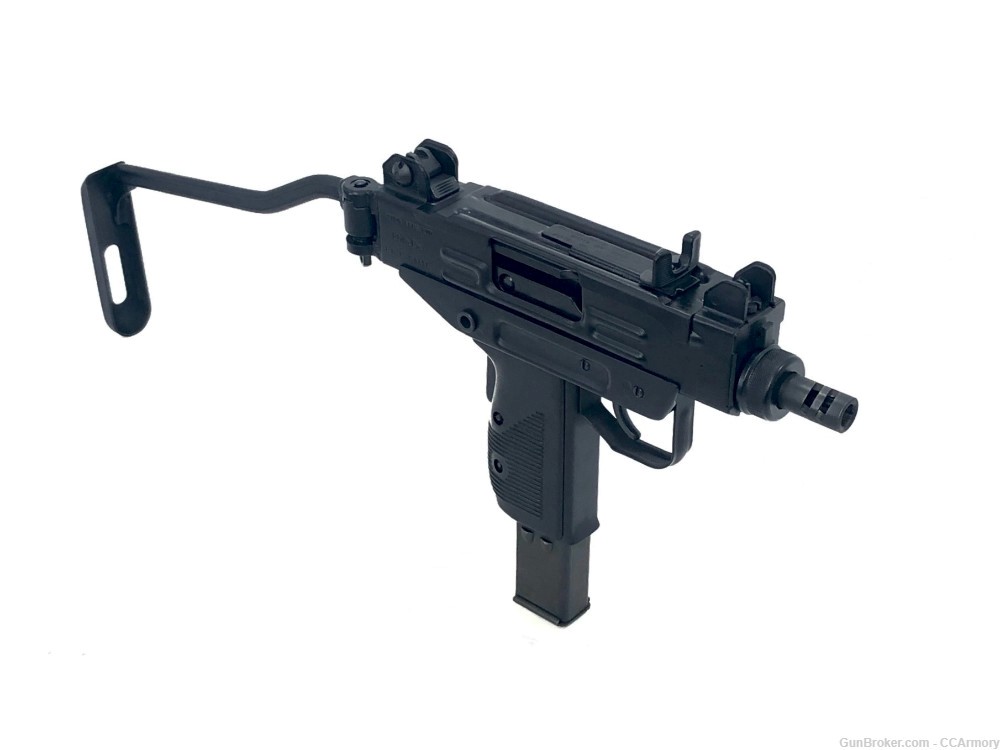 IMI Micro Uzi 9x19mm NATO Transferable Reg Bolt Submachine Gun / Pistol-img-1