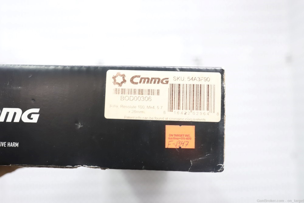 CMMG Resolute 100 MK 4 5.7x28 16" Barrel Old Model with Box-img-39