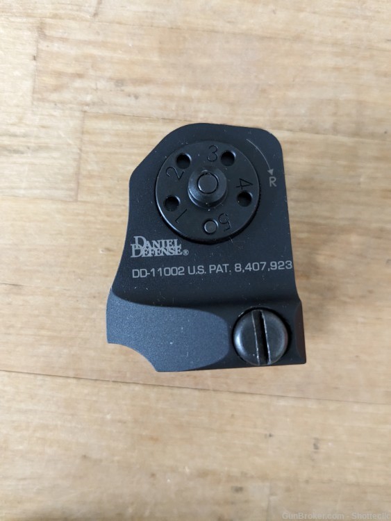 Daniel Defense A1.5 Fixed Rear Iron Sight IMMEDIATE CHECKOUT NO CC FEE-img-0