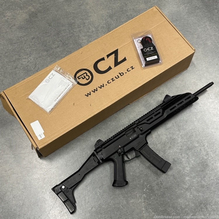 CZ Scorpion Carbine 16" 9mm 30rd Used! PENNY AUCTION-img-0