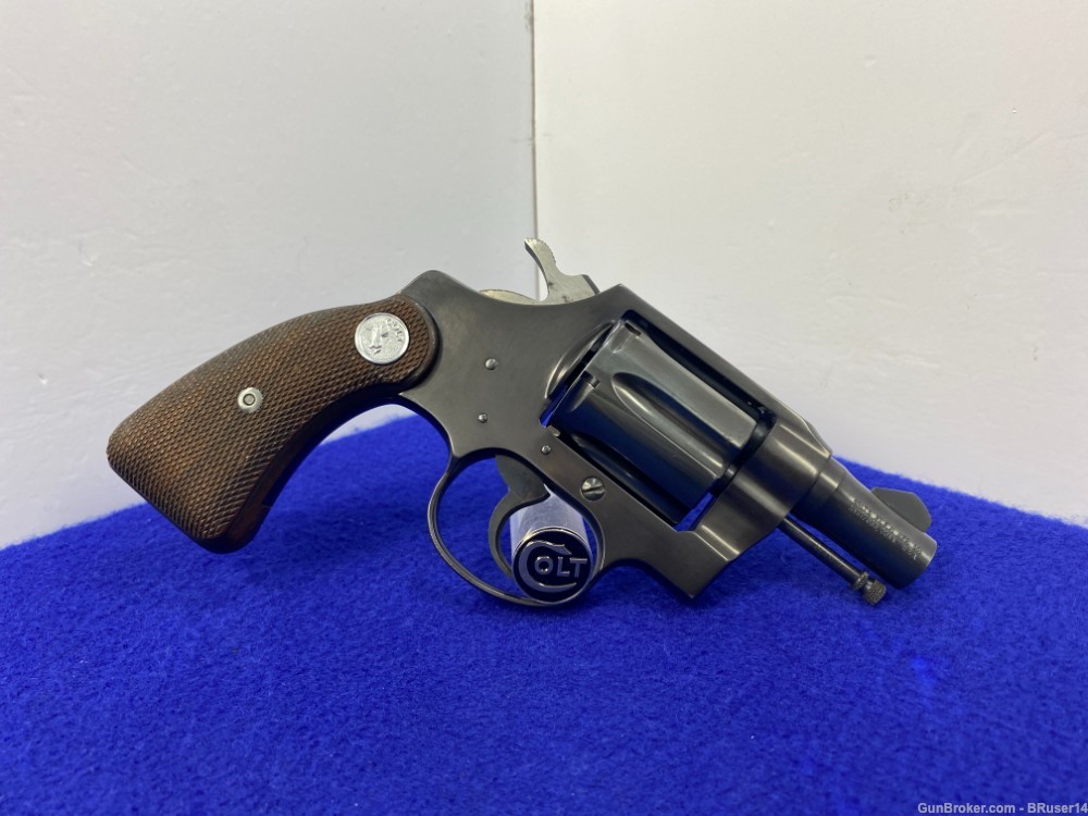 1969 Colt Detective Special .38 Spl Blue 2" *FANTASTIC POST-WAR MODEL*-img-10