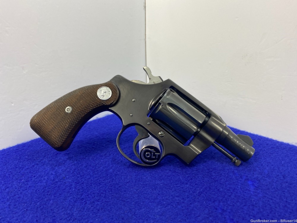 1969 Colt Detective Special .38 Spl Blue 2" *FANTASTIC POST-WAR MODEL*-img-9