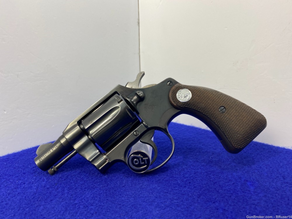 1969 Colt Detective Special .38 Spl Blue 2" *FANTASTIC POST-WAR MODEL*-img-37