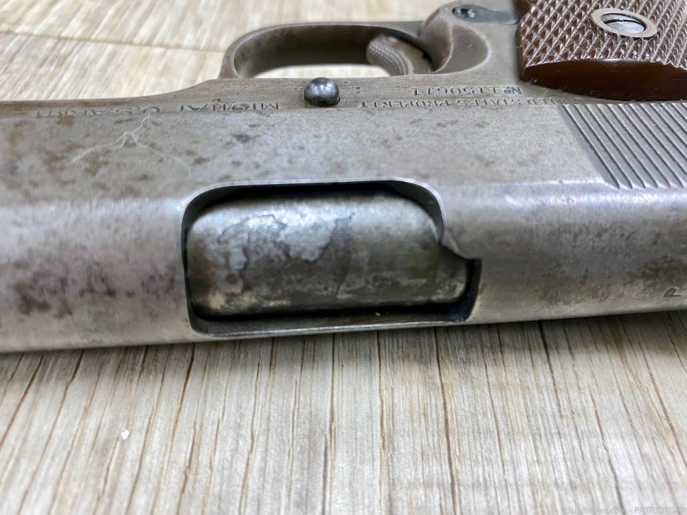 RARE 1943 US Army WWII COLT M1911A1 .45ACP (PENNY AUCTION)-img-16