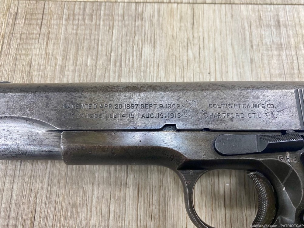 RARE 1943 US Army WWII COLT M1911A1 .45ACP (PENNY AUCTION)-img-7