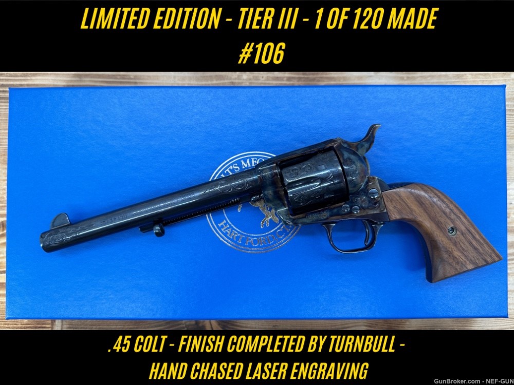 Colt Single Action Army 150th Anniversary 1 of 120 #106 CUSTOM SHOP-img-1