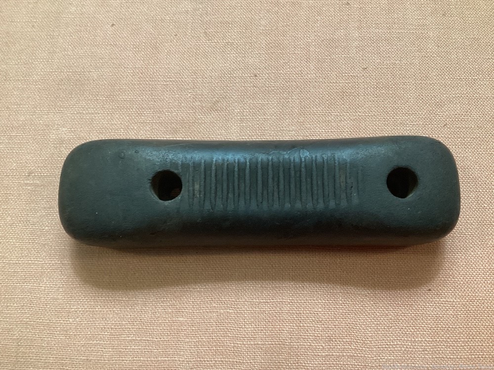 Rifle Hard Rubber Butt Plate.-img-0