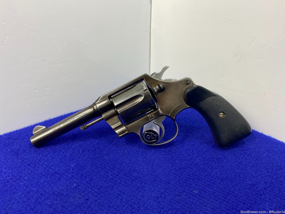 1960 Colt Police Positive Special .38 Spl Blue 4" *COLLECTIBLE THIRD ISSUE*-img-9