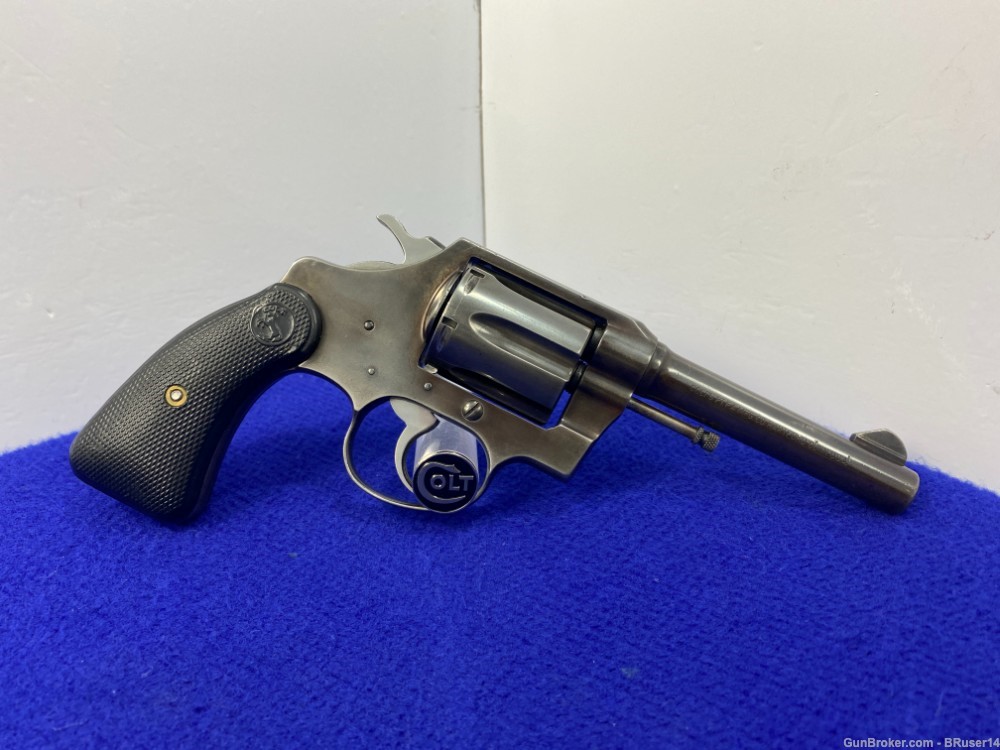 1960 Colt Police Positive Special .38 Spl Blue 4" *COLLECTIBLE THIRD ISSUE*-img-0