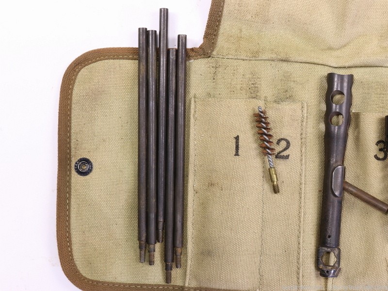 US Military M12 Tool Roll  with M14 Rifle Cleaning kit-img-4