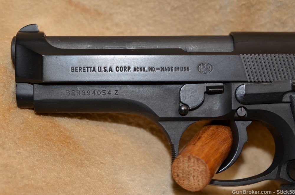 Beretta 92FS Centurion  9mm       with Crimson Trace Laser Grips-img-10