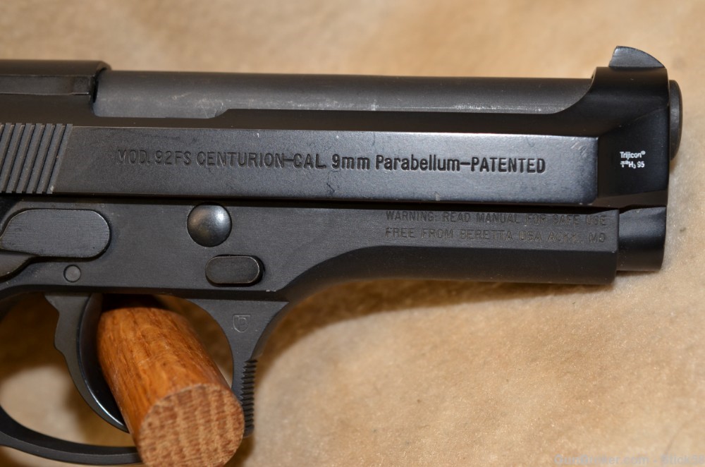 Beretta 92FS Centurion  9mm       with Crimson Trace Laser Grips-img-11