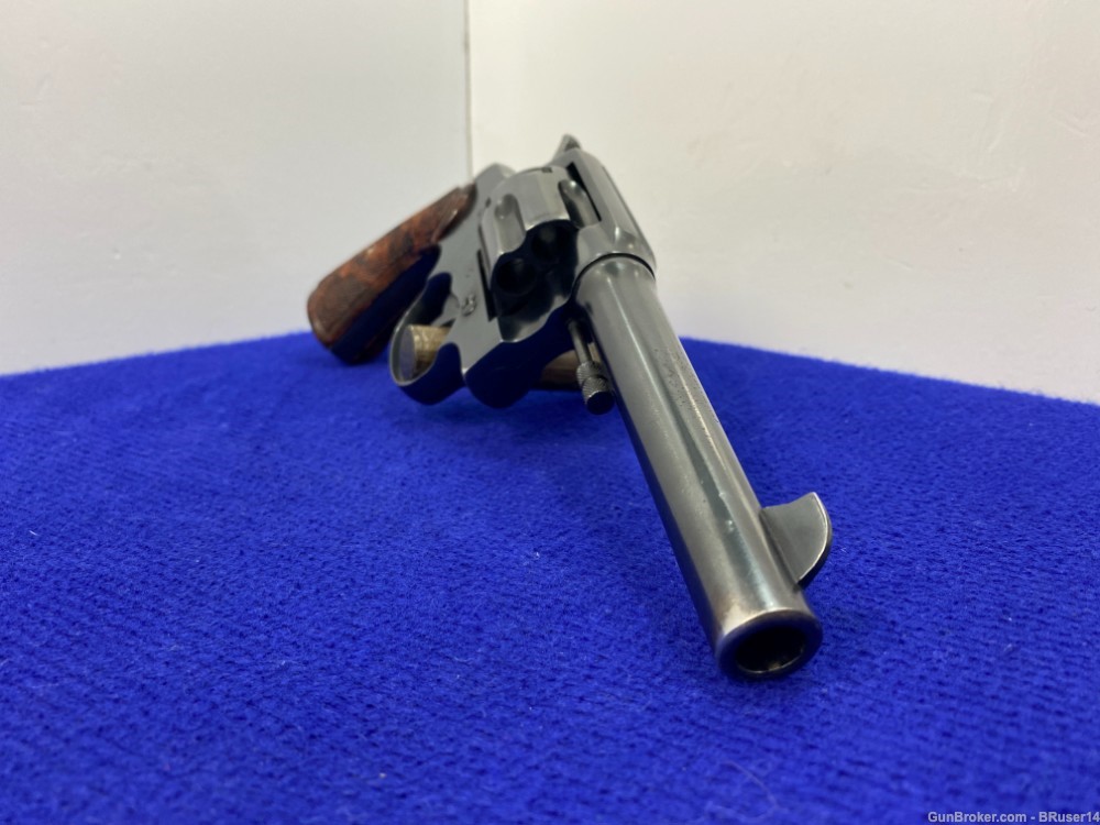 1920 Colt New Service US Army 1917 .45 ACP Blue *HISTORICAL COLT REVOLVER*-img-19