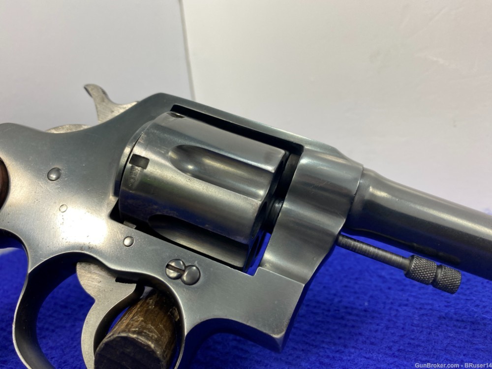 1920 Colt New Service US Army 1917 .45 ACP Blue *HISTORICAL COLT REVOLVER*-img-15
