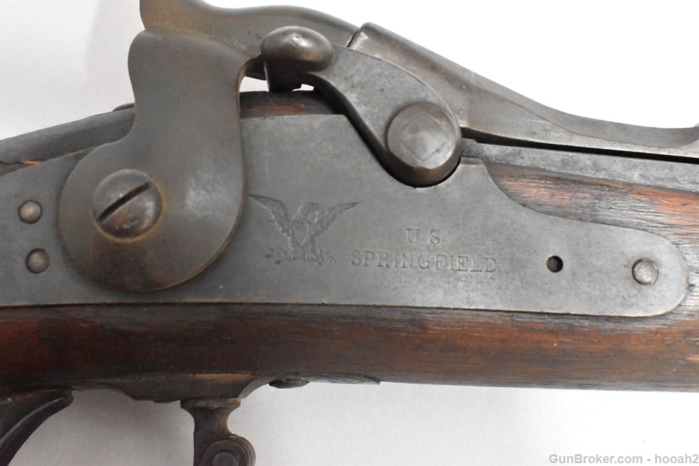 Antique US Springfield Model 1884 Trapdoor Rifle 45-70 Govt READ-img-39