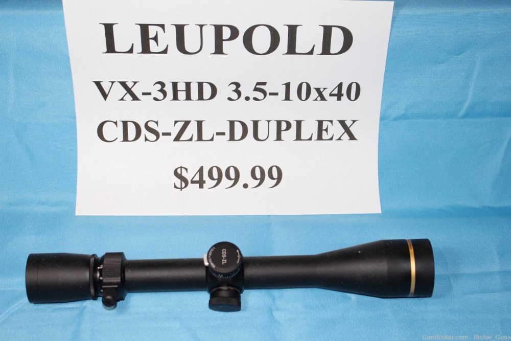 Leupold VX-3HD Rifle Scope As New In Box-img-2