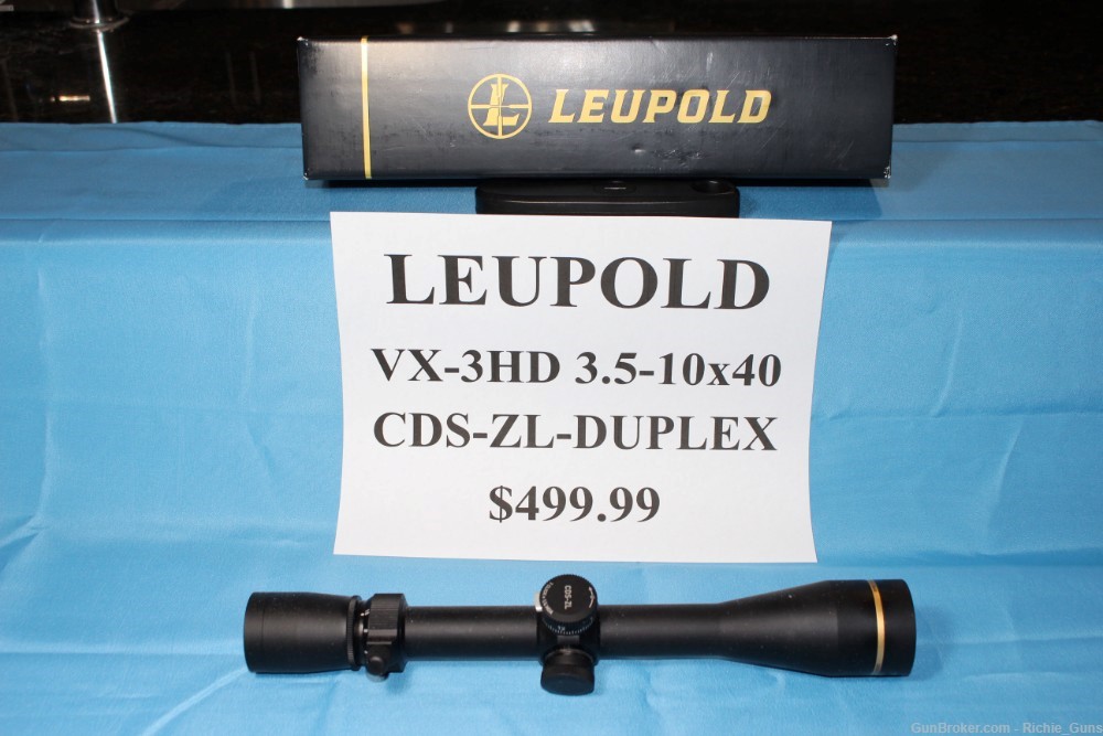 Leupold VX-3HD Rifle Scope As New In Box-img-1