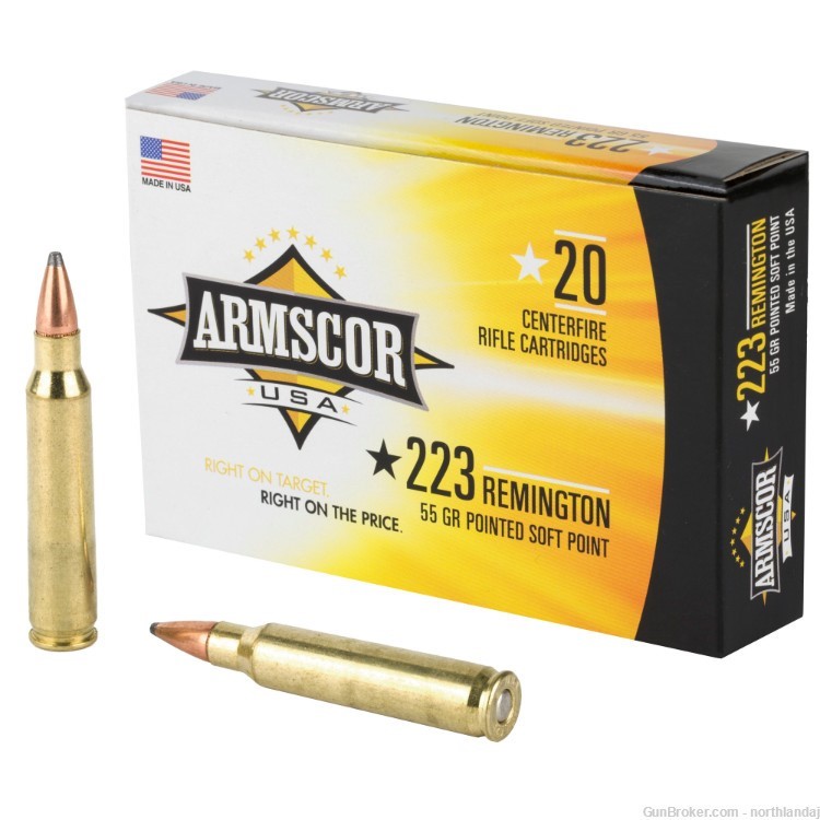 PENNY AUCTION Armscor 223 PSP Ammo 500 Rounds NO RESERVE-img-0