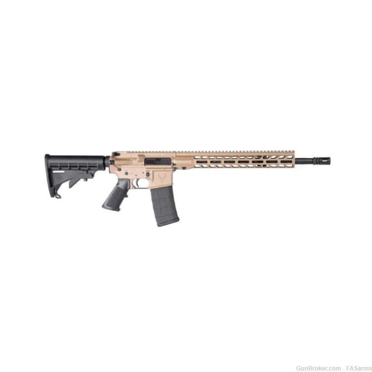 STAG ARMS STAG 15 CLASSIC 16" 5.56 NATO AR-15 RIFLE FDE NITRIDE BARREL RIFL-img-0