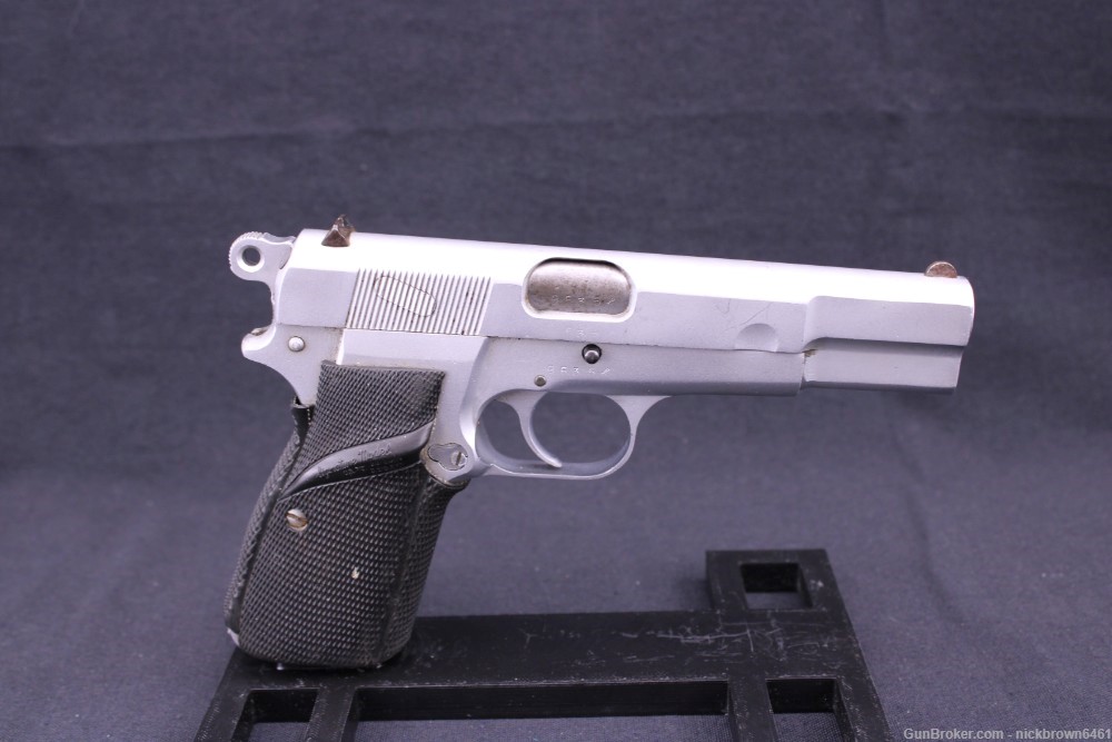 C&R FN BROWNING HI-POWER GERMAN ISSUE WWII 9MM HARD CHROME WaA140-img-6