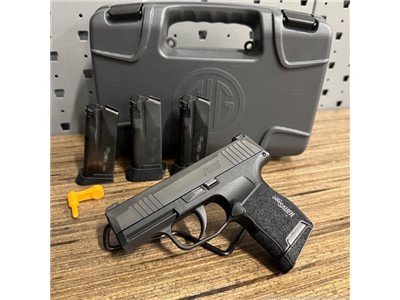 Sig Sauer P365 9mm 12rd w/ Extra Mags + Box! MINT CONDITION! Penny Auction