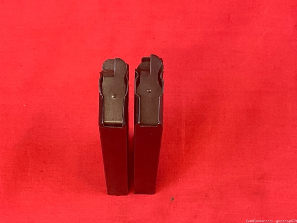 Vintage COLT 38 Super 1911 Single Stack Magazine LOT x2 Two Blued Steel -img-2